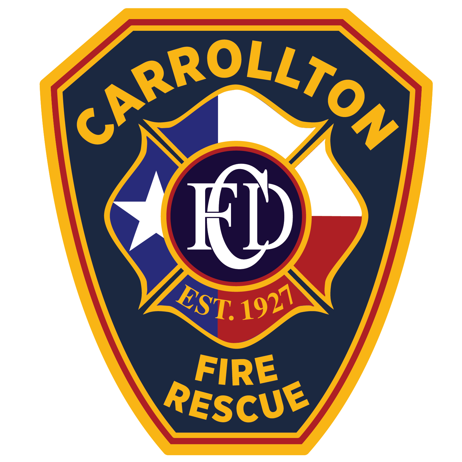 Carrollton Fire Rescue Logo